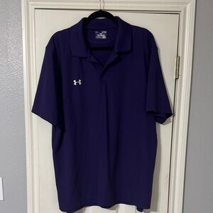 Under Armour Men's Polo Shirt in Deep Purple